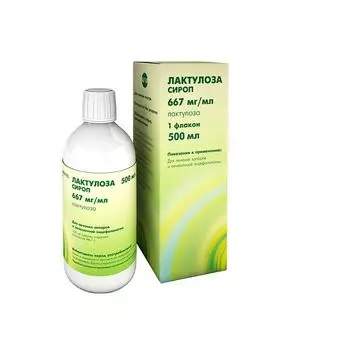 Лактулоза сироп фл. 667мг/мл 500мл