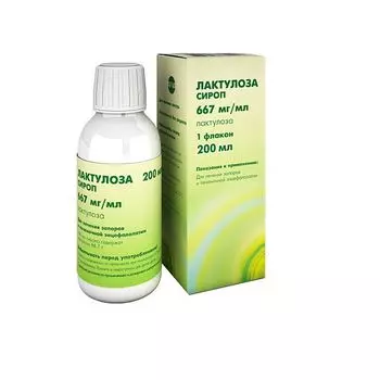 Лактулоза сироп фл. 667мг/мл 200мл