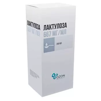 Лактулоза сироп фл. 667мг/мл 200мл