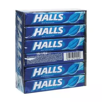 Леденцы вкус оригинальный Halls/Холлс 25г 12уп