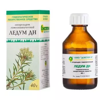 Ледум ДН оподельдок гомеопатический 40г