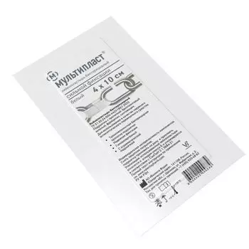 Лейкопластырь бактерицидный сильной фиксации Мультипласт 4х10см