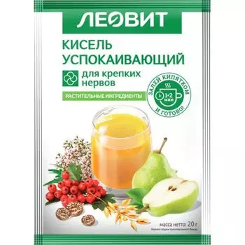 Кисель успокаивающий Леовит пак. 20г 5шт