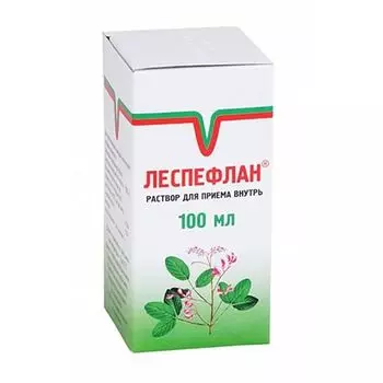 Леспефлан раствор для приема внутрь 100мл