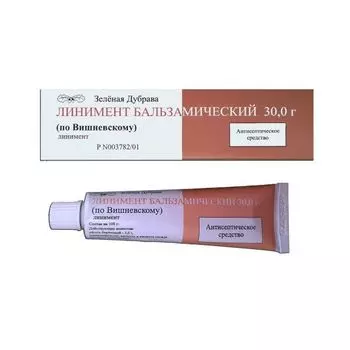 Линимент бальзам. по Вишневскому туба 30г