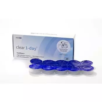 Линзы контактные ClearLab Clear 1-day (8.7/-1.50) 30шт