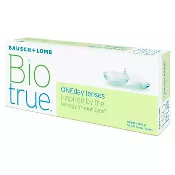 Линзы контактные для коррекции зрения однодневные Biotrue ONEday (+1.50/8.6) 30шт