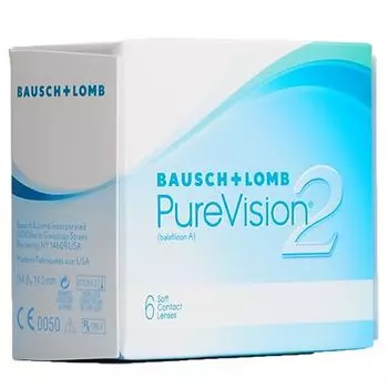 Линзы контактные PureVision 2 HD 8,6, -3,50 6шт