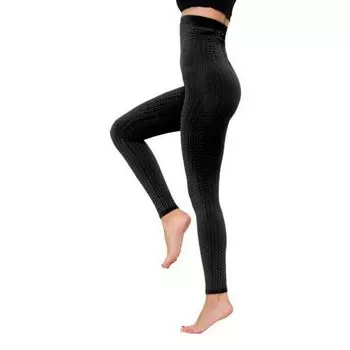 Лосины Антицеллюлитные(колг. с откр. стопой),леч-проф.,140 den , 1 кл, черн, р.9 Filorosso/Филороссо