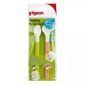 Ложечки для первого прикорма Pigeon/Пиджен 2шт