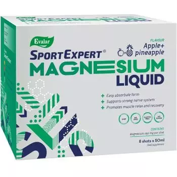 Магний яблоко и ананас СпортЭксперт Эвалар жидкость для приема внутрь 50мл 8шт