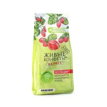 Мармелад желейный с малиной Лакомства для здоровья 170г