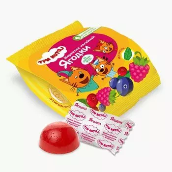 Мармелад желейный Ягодки Три кота 35г