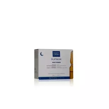 Сыворотка-уход за кожей восстанавливающая ночная Platinum Martiderm/Мартидерм амп. 2мл 10шт