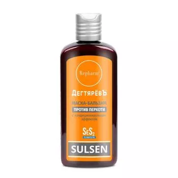 Маска-бальзам против перхоти с кондиционирующим эффектом Дегтяревъ Сульсен Рефарм 250мл