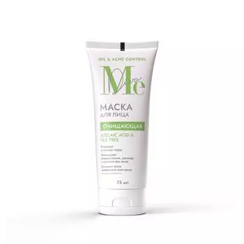 Маска для лица себонормализующая Azelaic acid&Tea tree Mediva/Медива 75мл
