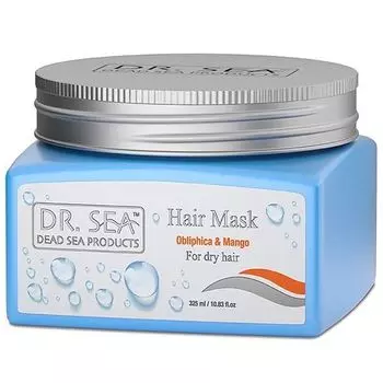 Маска для сухих волос с маслами облепихи и манго Dr.Sea/ДокторСи банка 325мл