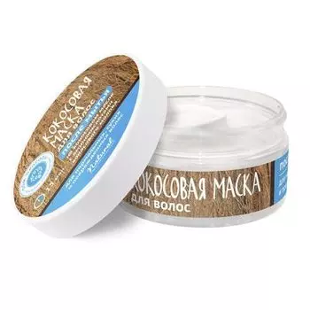 Маска для волос кокосовая после мытья волос дом природы 150 г