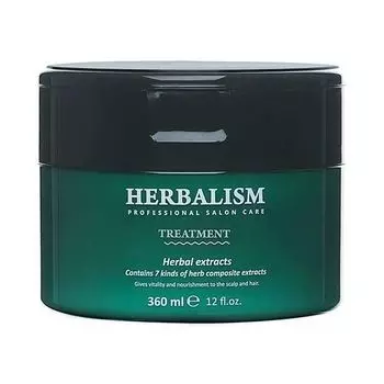 Маска для волос на травяной основе Herbalism treatment La'dor 360мл