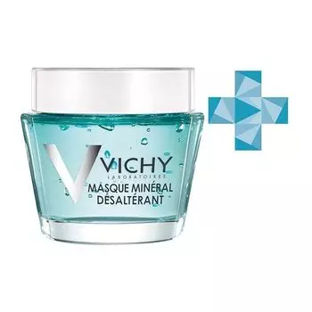 Маска минеральная успокаивающая с витамином B3 MineralMasks Vichy/Виши 75мл