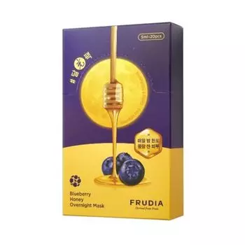 Маска ночная питательная с черникой и медом Frudia/Фрудия 20х5мл