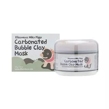 Маска пузырьковая глиняная Milky piggy carbonated bubble clay mask Elizavecca 100г