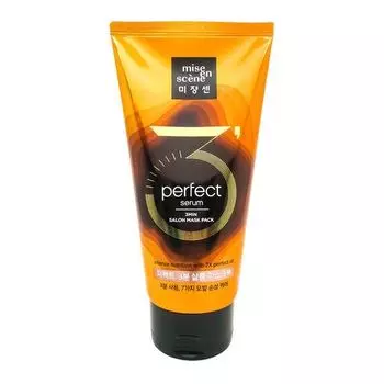 Маска восстанавливающая быстрого действия Perfect serum 3min salon mask pack Mise En Scene 300мл