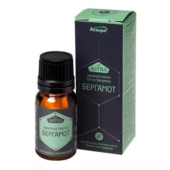 Масло эфирное бергамота настоящий Аспера 10мл