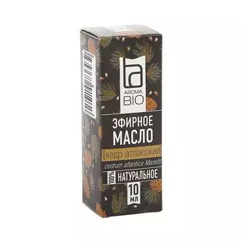 Масло эфирное кедр атласский AromaBio/АромаБио 10мл