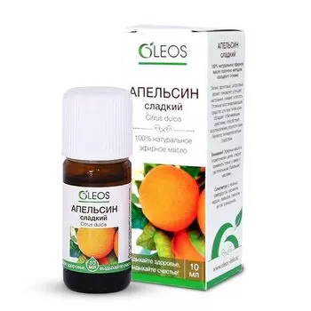 Масло эфирное сладкий апельсин Oleos/Олеос 10мл