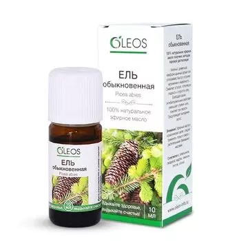 Масло эфирное Oleos (Олеос) Ель 10 мл