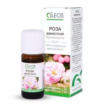 Масло эфирное роза дамасская Oleos/Олеос 10мл