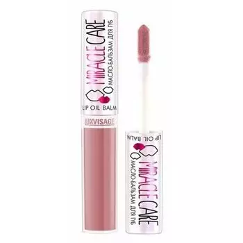 Масло-бальзам для губ Powder rose Miracle Care Luxvisage 6г тон 101