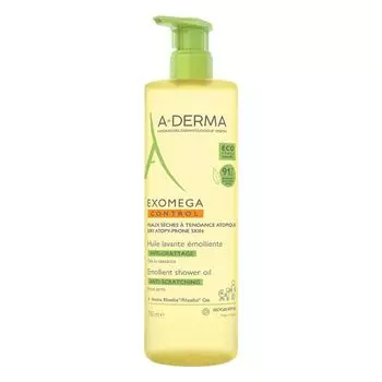 Масло для душа очищающее смягчающее Exomega Control A-derma/А-дерма 750мл