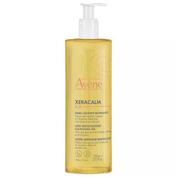 Масло для лица и тела очищающее XeraCalm A.D Avene/Авен фл. 750мл