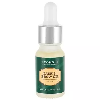 Масло для роста ресниц и бровей Ecoholy 10 мл