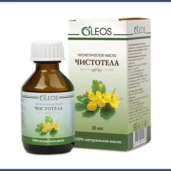 Масло косметическое Oleos (Олеос) Чистотела 30 мл