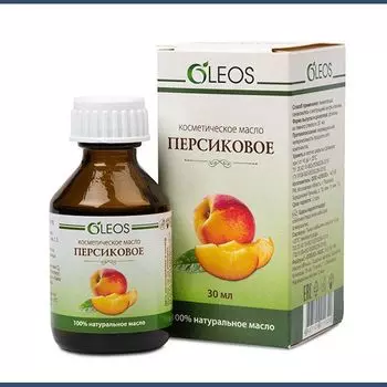 Масло косметическое персик Oleos/Олеос 30мл