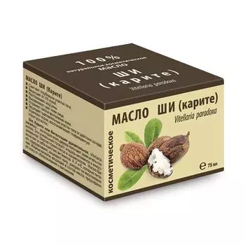 Масло твердое косметическое ши Весна банка 75мл