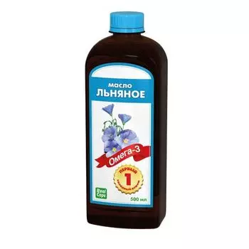 Масло льняное RealCaps 500мл