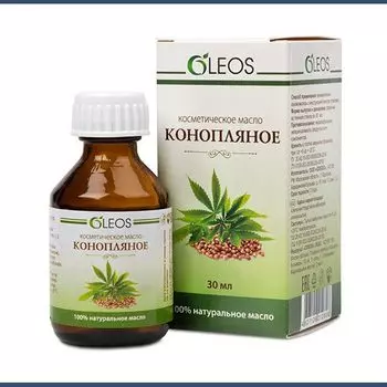 Масло косметическое конопляное Oleos/Олеос фл. 30мл