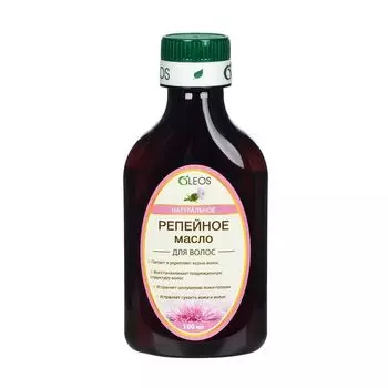 Масло репейное для волос Oleos/Олеос 100мл