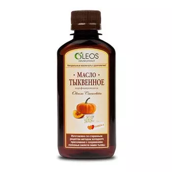 Масло тыквенное Oleos/Олеос масло для приема внутрь и наружного применения 200мл