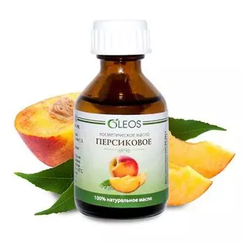 Масло косметическое персиковое Oleos/Олеос 50мл