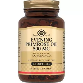 Масло примулы вечерней Solgar/Солгар капсулы 500мг 60шт