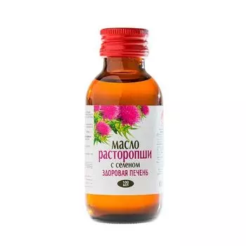 Масло расторопши с селеном Биокор 100мл
