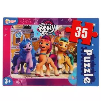 Макси-пазлы Мой маленький пони УМка 35 деталей