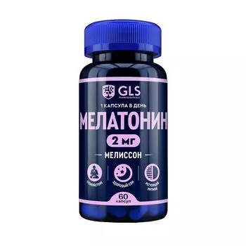 Мелиссон (Мелатонин) GLS капсулы 400мг 60шт