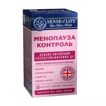 Менопауза контроль витаминный комплекс Sense of Life капсулы 623мг 30шт