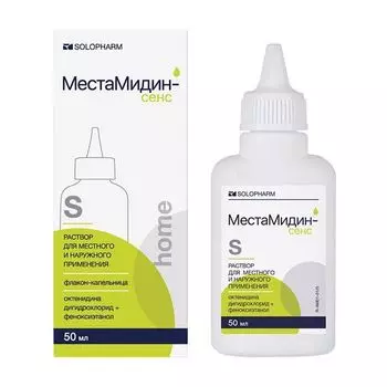 МестаМидин-Сенс раствор для местного и наружного применения фл.-кап. 50мл
